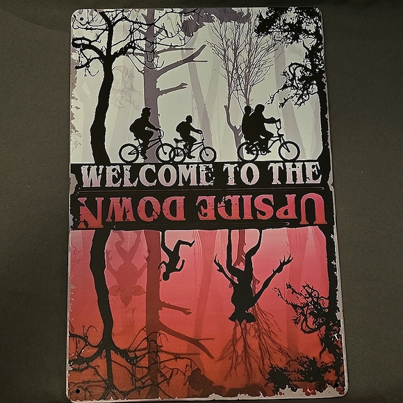 Stranger Things Decorative Aluminum Sign - Picture 1 of 4